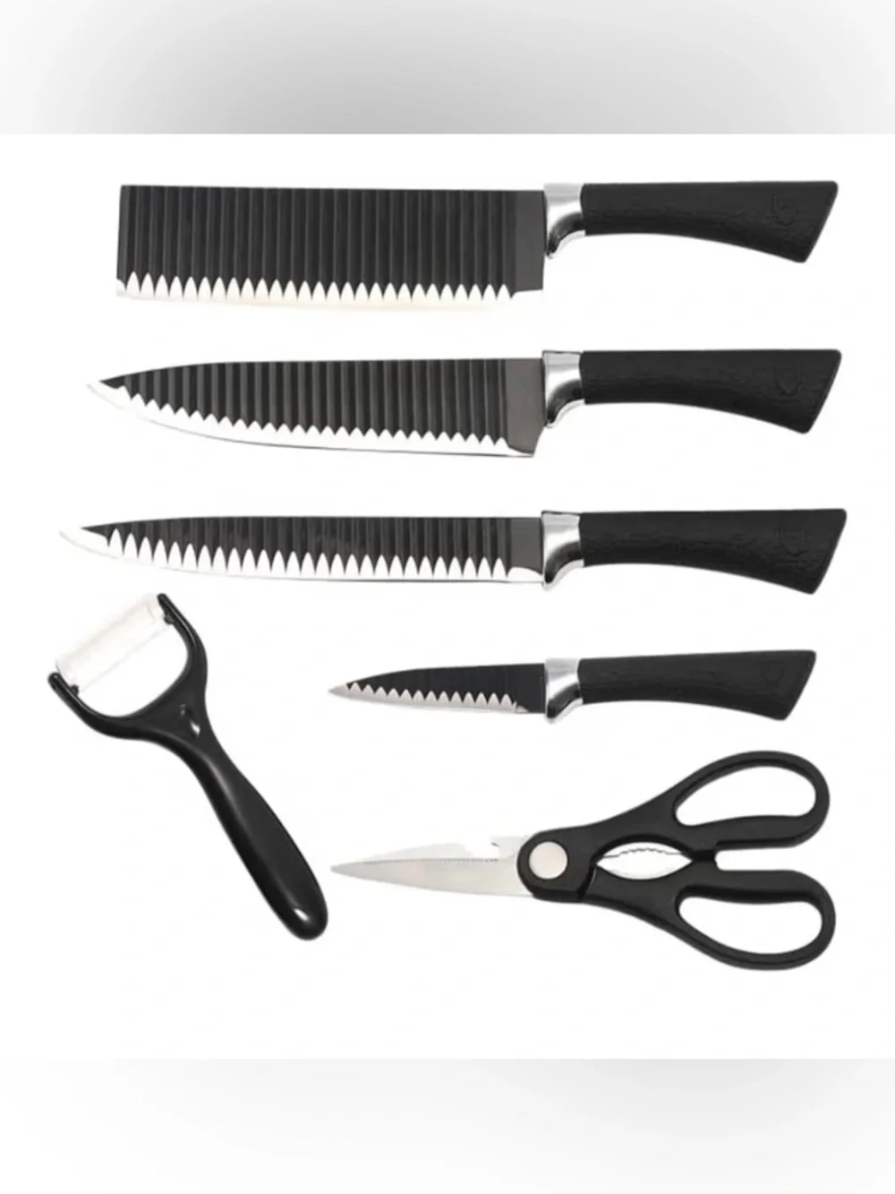 NEW IN BOX- Dvcretirh professional knife, kitchen utensils 6 piece set